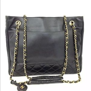 ❤️ Chanel ❤️ leather tote shopper bag